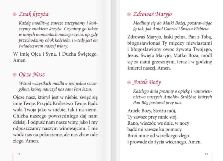 Kocham Cię Jezu - Modlitewnik Pamiątka Pierwszej Komunii Świętej wydawnictwo św. Wojciech księgarnia chrześcijańska e-religijne.pl