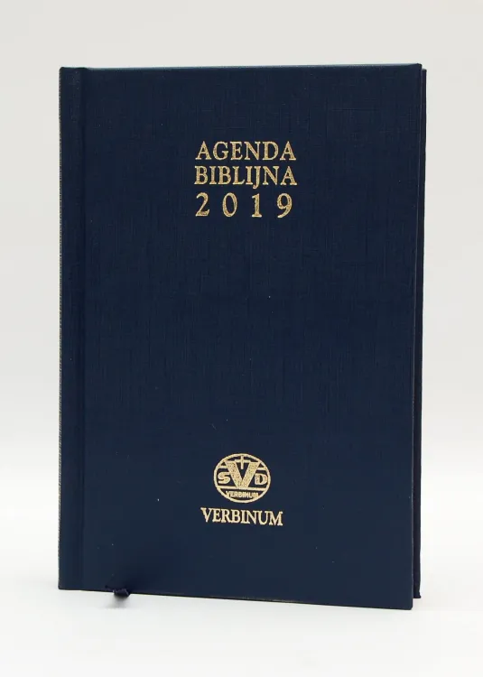 Kalendarze chrześcijańskie - terminarze: Agenda biblijna na 2019 rok (mała) - Verbinum