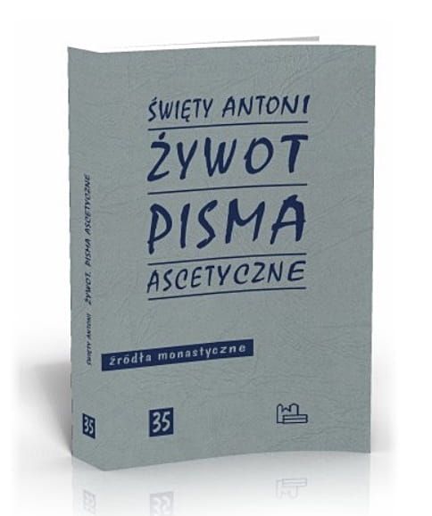 Okładka książki 'Święty Antoni - Żywot. Pisma ascetyczne' z serii Źródła Monastyczne, tom 35, wydanej przez Wydawnictwo Tyniec