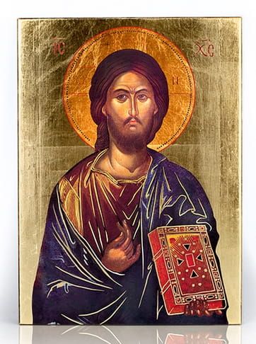 Chrystus Pantokrator ikona 12 x 16 sklep z ikonami dewocjonalia obrazy sakralne