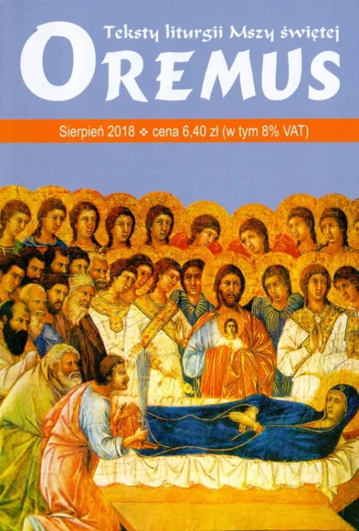 Oremus na SIERPIEŃ 2018 - teksty liturgii Mszy Świętej sklep religijny książki płyty konferencje