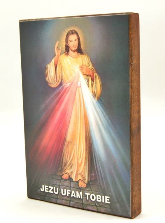 Obraz Jezus Miłosierny 10 cm x 15 cm e-religijne.pl