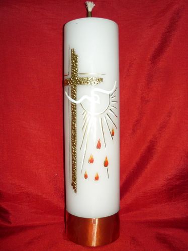Świeca ołtarzowa na wkład olejowy ręcznie malowana OR10 e-religijne.pl