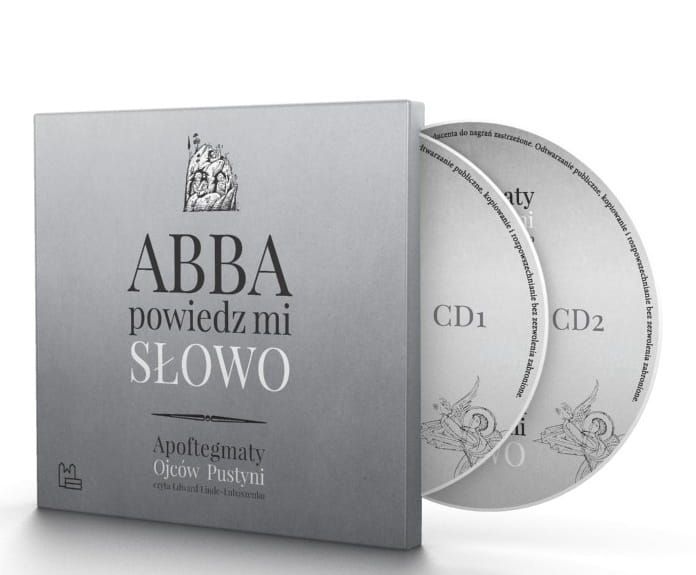 Chrześcijańskie książki do słuchania:  Abba, powiedz mi słowo. Apoftegmaty Ojców Pustyni (2 płyty CD) Audiobook wydawnictwo TYNIEC  księgarnia religijna