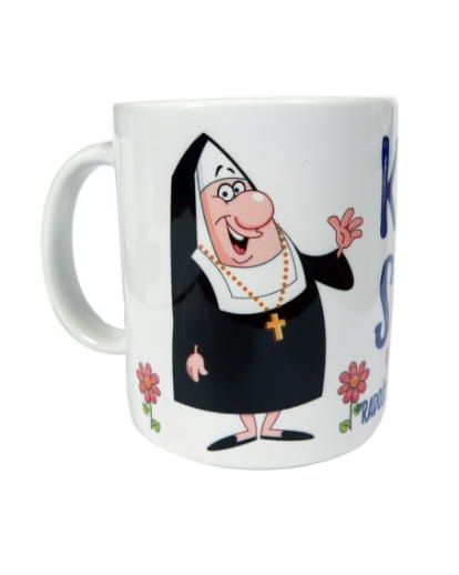 KUBEK SIOSTRY ZAKONNEJ - prezentowy kubeczek dla zakonnicy sklep chrześcijański upominki religijne kubki koszulki