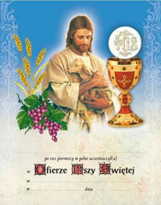 Obrazki Pamiątka I Komunii Świętej 080_031