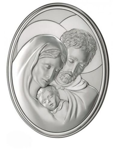 Obrazek srebrny św. Rodzina 786-3 e-religijne.pl