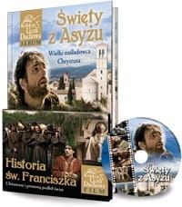 Święty z Asyżu. Wielki naśladowca Chrystusa książka + DVD - kolekcja Uczta Duchowa e-religijne.pl