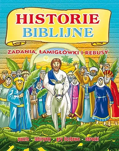 Historie biblijne. Zadania, łamigłówki i rebusy - Helen Otway e-religijne.pl