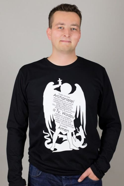 Bluza religijna z długim rękawem "Św. Michał Archanioł" e-religijne.pl