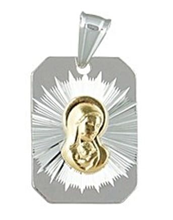 Medalik srebrny Matka Boża / GMD0098 sklep chrześcijański z dewocjonaliami srebrnymi