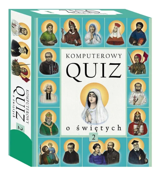 Komputerowy Quiz o Świętych CZĘŚĆ 2 - komputerowy program dla dzieci i młodzieży sklep chrześcijański e-religijne.pl