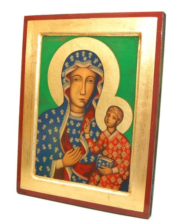 Ikona bizantyjska Matka Boża Częstochowska e-religijne.pl