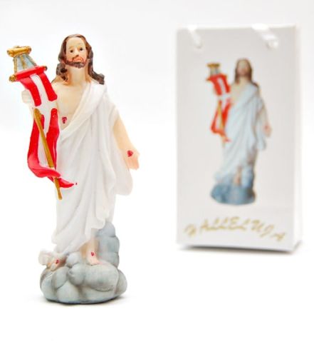 Chrystus Zmartwychwstały figurka - wysokość 8 cm