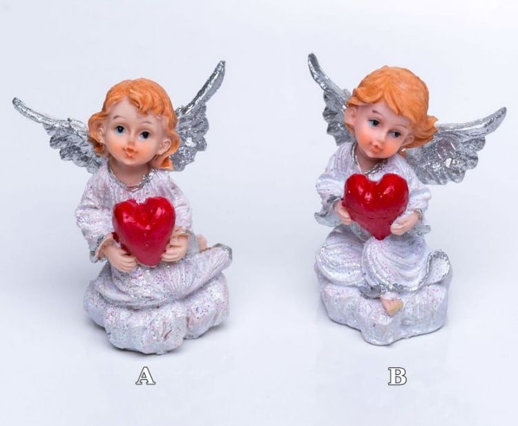 Aniołek z serduszkiem figurka e-religijne.pl