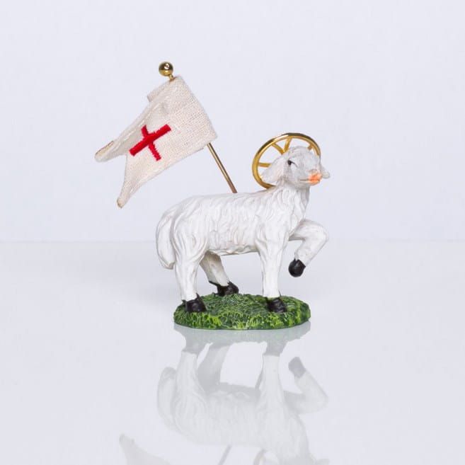 Baranek Wielkanocny 5 cm figurka JS93061A sklep dewocjonalia hurtownia e-religijne.pl