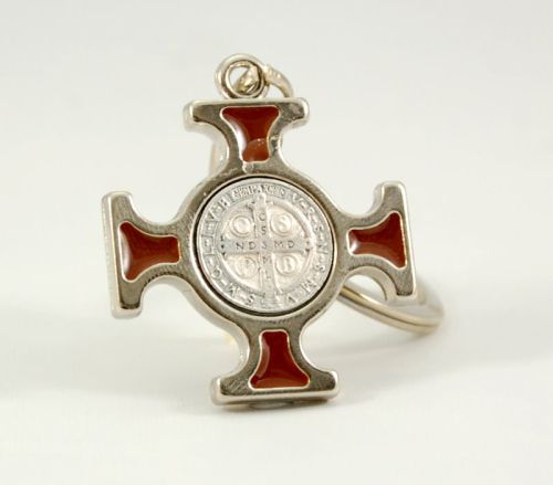 Brelok z medalem św. Benedykta - brązowy e-religijne.pl