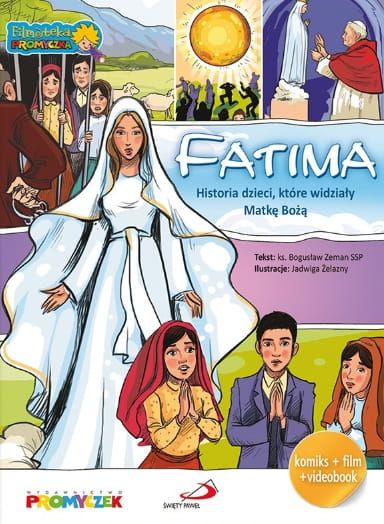 Wydawnictwo PROMYCZEK: FATIMA - Historia dzieci, które widziały Matkę Bożą (komiks + DVD) sklep chrześcijański - religijne filmy dla dzieci