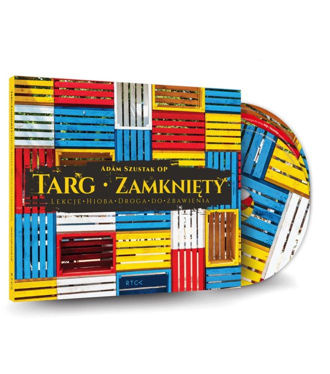 Wydawnictwo RTCK: Targ zamknięty. Droga do zbawienia. Lekcje Hioba - o. Adam Szustak (książeczka + 2 CD) księgarnia sklep