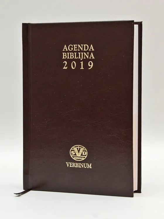 Kalendarze chrześcijańskie - terminarze: Agenda biblijna na 2019 rok (mała) - Verbinum