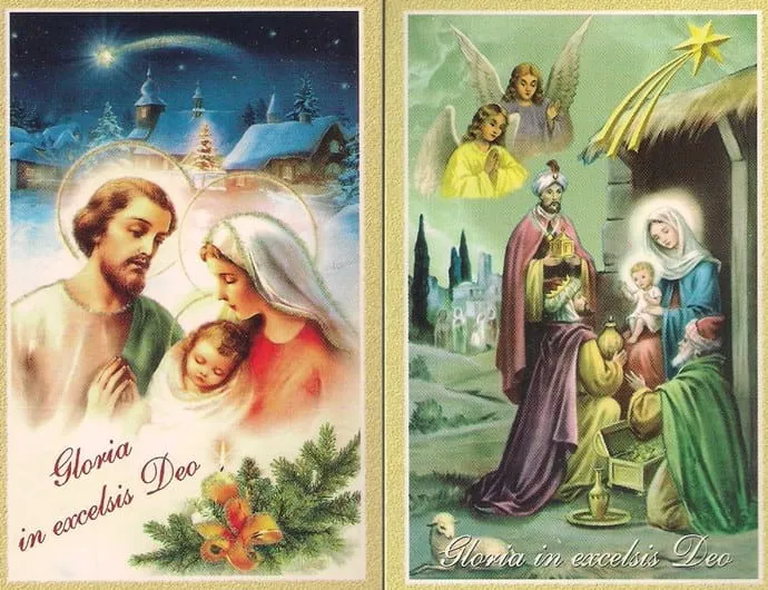 Obrazki kolędowe (zestaw 200 sztuk) - 1 e-religijne.pl