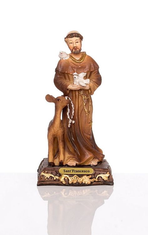 Dewocjonalia figurki Figurka świętego Franciszka z Asyżu 10 cm sklep religijny