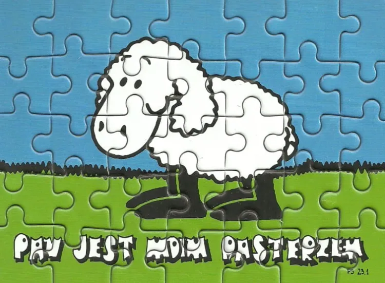 Puzzle religijne dla dzieci - Pan jest moim pasterzem e-religijne.pl