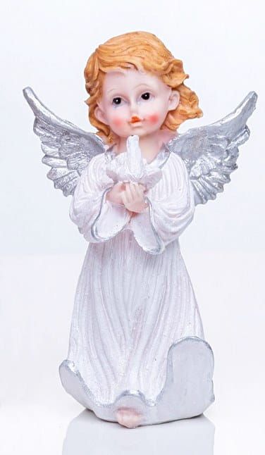 Aniołek z gołąbkiem 17,5 cm e-religijne.pl