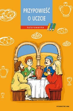 Przypowieść o uczcie - kolorowanka religijna e-religijne.pl