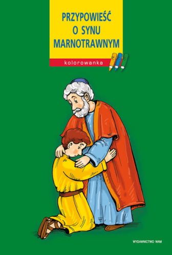 Przypowieść o synu marnotrawnym - kolorowanka religijna e-religijne.pl