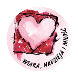 Naklejka religijna Wiara, nadzieja i miłość e-religijne.pl