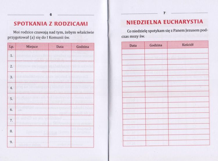 Wydawnictwo Rolników - Przygotuję Ci serce, o Chryste - Dzienniczek dziecka pierwszokomunijnego pomoce duszpasterskie