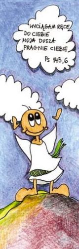  Religijna zakładka do książek "Wyciągam ręce do Ciebie ..." e-religijne.pl