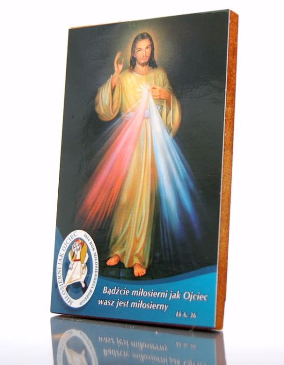 Obrazek Jezus Miłosierny do postawienia - Rok Miłosierdzia dewocjonalia sklep e-religijne.pl księgarnia katolicka