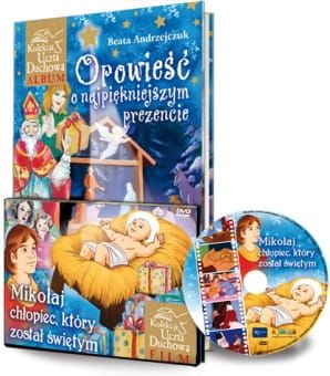 Opowieść o najpiękniejszym prezencie książka + DVD - kolekcja Uczta Duchowa e-religijne.pl