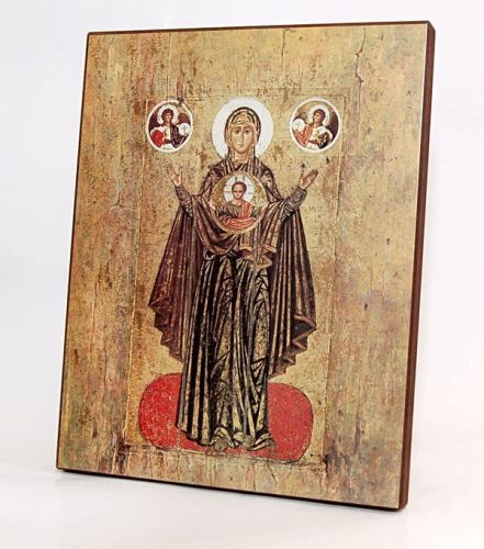 Ikona Matka Boża Blacherniotissy - reprodukcja na desce e-religijne.pl