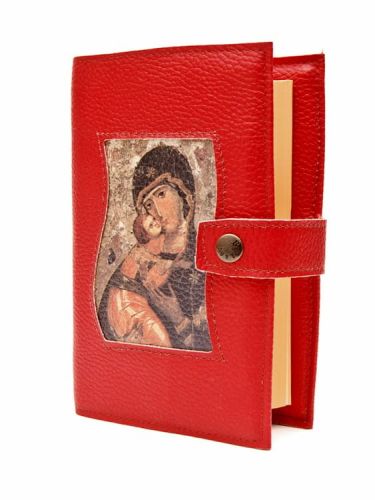 Okładka na Pismo św. z ikoną ze skóry - format oazowy - 5 e-religijne.pl