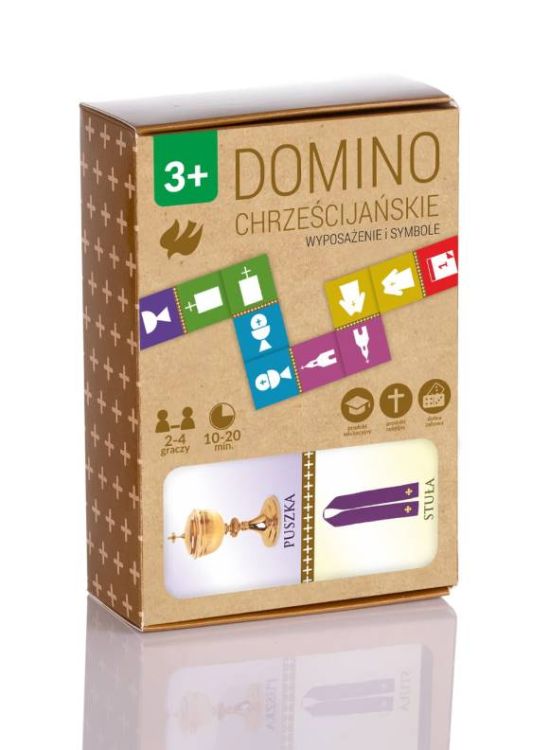 Gra Domino chrześcijańskie - Wyposażenie i symbole sklep religijny upominki dla ministrantów