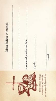 Obrazek na intencje 34/10 - opakowanie 100 szt. e-religijne.pl