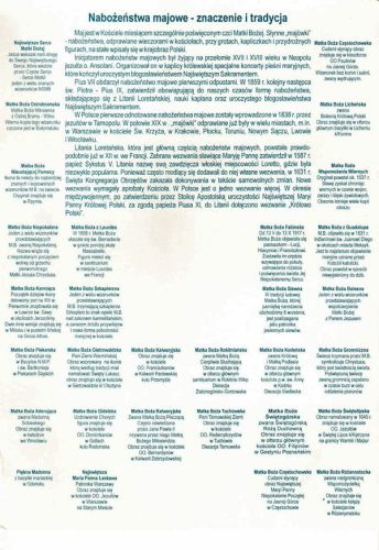 Kontrolka uczestnictwa w nabożeństwach majowych e-religijne.pl