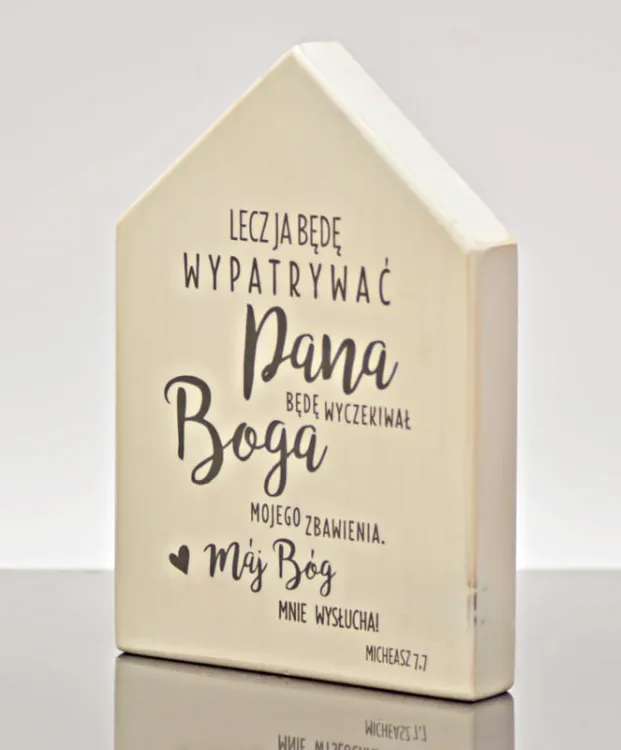 Biblijny motywator - Lecz ja wypatrywać będę Pana (Mich 7,7)