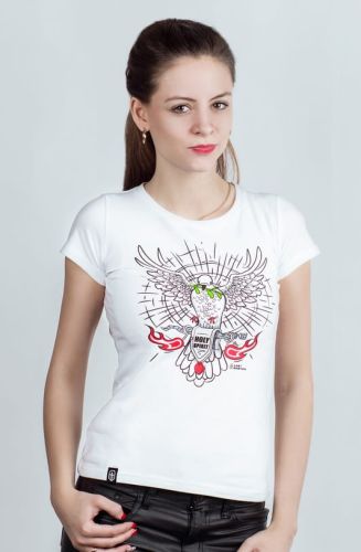 Sklep chrześcijański e-religijne.pl:  Damska koszulka chrześcijańska "HOLY SPIRIT"