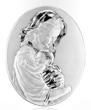 Maryja z Dzieciątkiem - obrazek srebrny 722MB e-religijne.pl