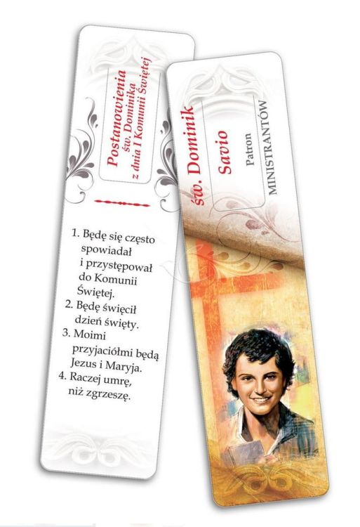 Zakładka do Pisma Świętego - Dominik Savio księgarnia chrześcijańska