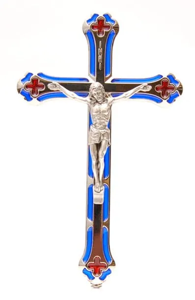 Krzyż wiszący - witraż 126 N e-religijne.pl