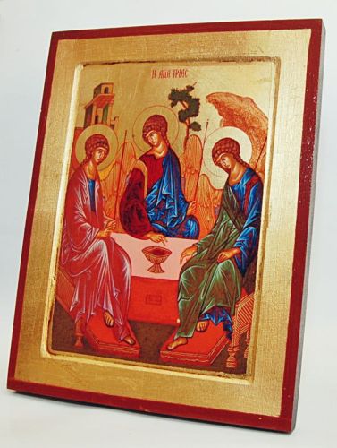 Ikona Trójcy Świętej Rublowa 24 x 31 cm e-religijne.pl