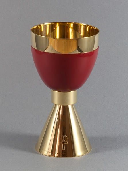 Kielich mszalny liturgiczny złocony 0213 e-religijne.pl