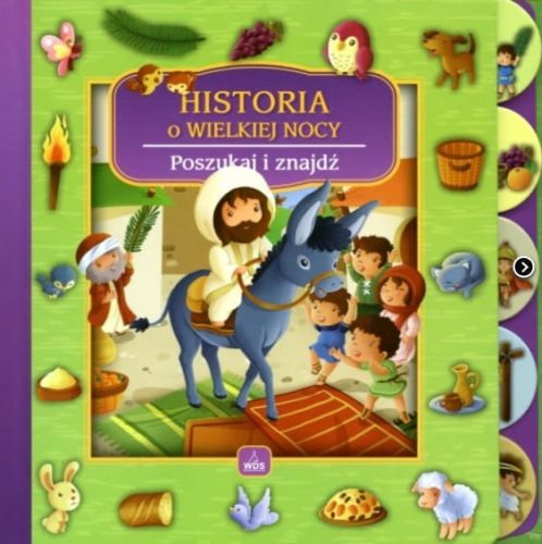 Chrześcijańskie książki dla dzieci - Historia o Wielkiej Nocy. Poszukaj i znajdź - Vanessa Carroll Wydawnictwo Diecezjalne Sandomierz księgarnia e-religijne.pl