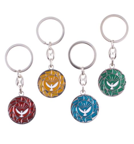 Breloczek do kluczy z motywem Ducha Świętego - sklep chrześcijański - breloczki, koszulki, biżuteria chrześcijańska