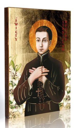  Ikona Świętego Stanisława Kostki 12 x 16 sklep dewocjonalia 
